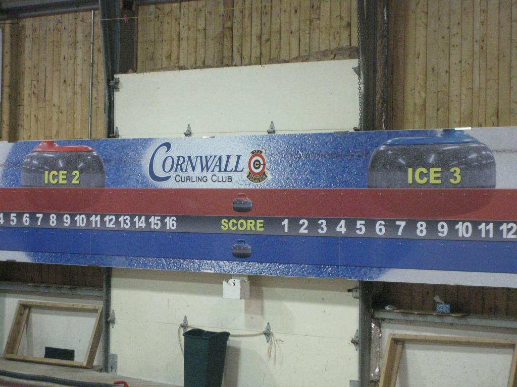 curling club scoreboard