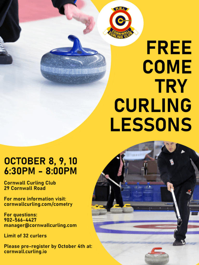 FREE Come Try Curling Lessons! | Cornwall Curling Club